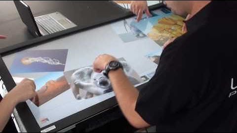 46" True Multi-Touch Screen