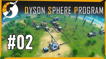 Electromagnetic Matrix Production - Dyson Sphere Program Gameplay Episode #2