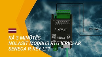 HOW TO read Modbus RTU device with SENECA R-KEY-LT in 3 minutes?