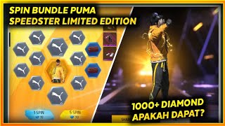 SPIN BUNDLE PUMA SPEEDSTER!! 1000 DIAMOND APAKAH BISA DAPAT?? - FREEFIRE INDONESIA#freefire