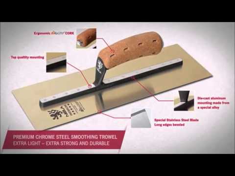Trowel and Square Bon 83-251 1//2-Inch Pro Plus Italian Ornamental Tool