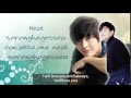 Kang Ha Neul I choose to love you cover with lyrics English translation
