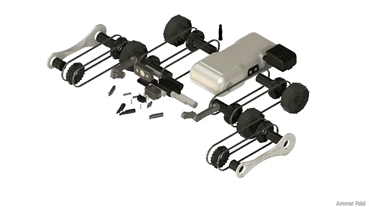 Mobile Tactical Ground Robot | Fusion 360