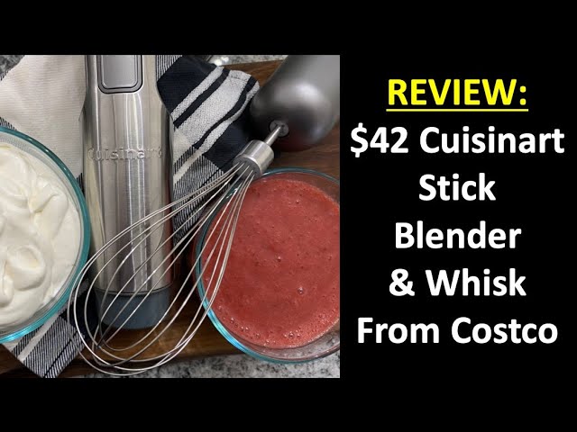 Cuisinart Smart Stick® Variable Speed Cordless Rechargeable Hand Blender  (CSB-300) Demo Video 