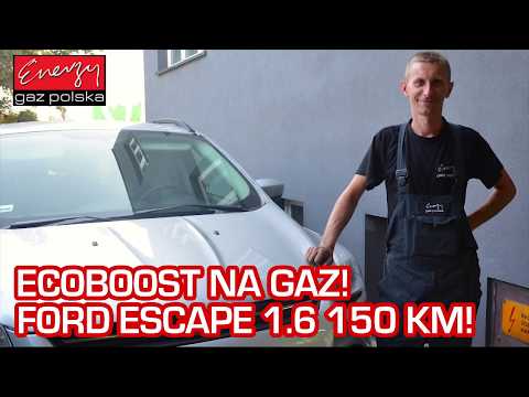 ECOBOOST BEZPOŚREDNI WTRYSK NA GAZ!!! Ford Escape 1.6 na auto gaz LPG w Energy Gaz Polska