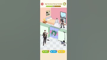 Tricky Minds Level 26 Help the groom pickup the bride #trickyminds