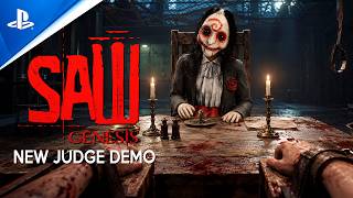 SAW GENESIS Full Judge and Accused Gameplay Demo | New BRUTAL SLASHER 1v3 Jigsaw Horror Game screenshot 3