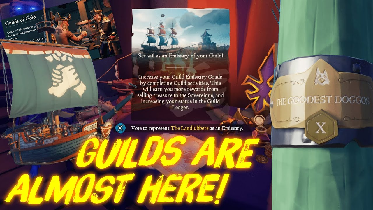 Guilds are almost here new rewards customisation more youtube