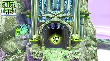 Temple Run 2 Chinese Version Sky Dome Green Colour Reaction