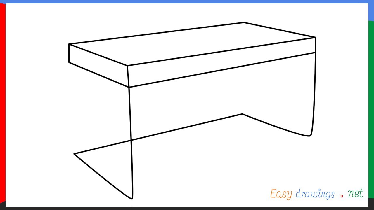 Sketch White Home Office Desk | 900 x 600 | All Office