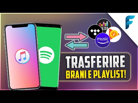 Trasferisci Brani e Playlist da Spotify, Apple Music, Tidal e altri GRATIS! | Facile e Veloce