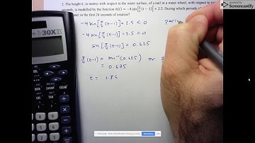 MHF4U Unit 5 Lesson 5 HW #2