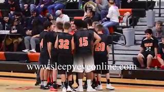 20171209 Sleepy Eye 8th Grade Boys Basketball Game Winner