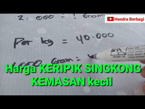Kalori Keripik Singkong Balado 100 Gram