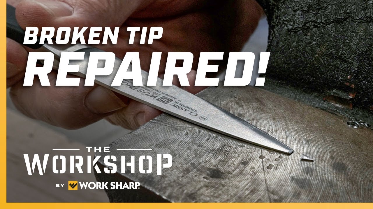 How To Repair A Broken Knife Tip - Workshop Ep. 7