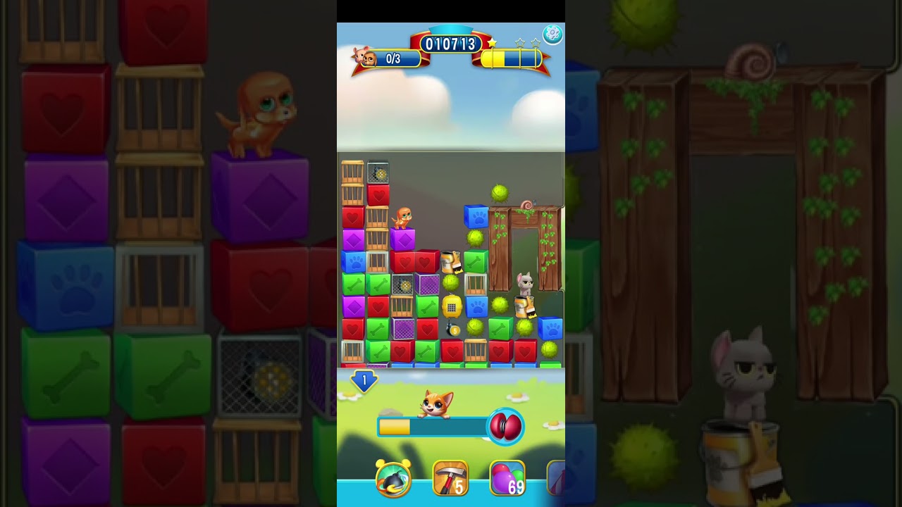 Pet Rescue Saga level 4684 no boosters
