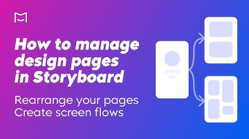 How to manage design pages in Storyboard
