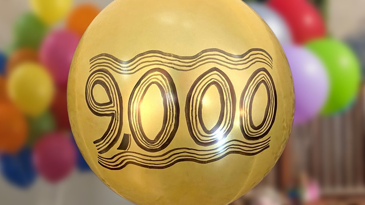 Inflating a balloon #9000 - Real life Up house