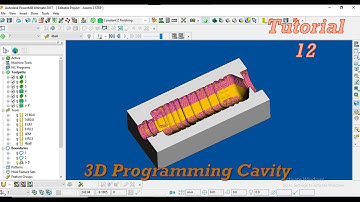 Autodesk Powormill 2017 3D Programming Cavity Complete Tutorial In Hindi