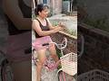 While exercising, Mom met Momi.#monkey