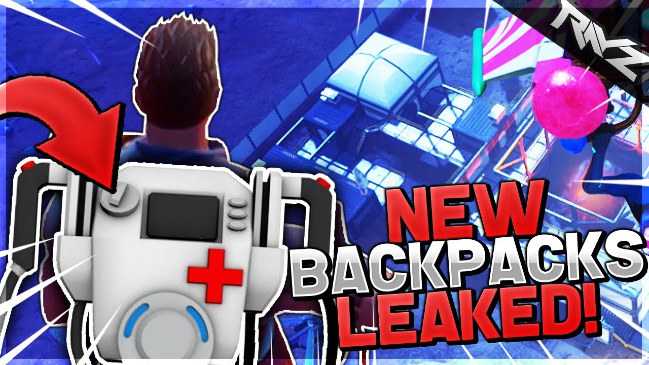 NEW INTEL AND MEDIC BACKPACK LEAKED! ENEMY LOCATION, LOOT & INSTA REVIVE - Fortnite: Battle Royale