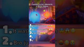 Funniest Luma's Moments in Mario Galaxy 🌟👨‍🔧🏰🤣(no.2 Did Bro just Sweared?!🤬😂)