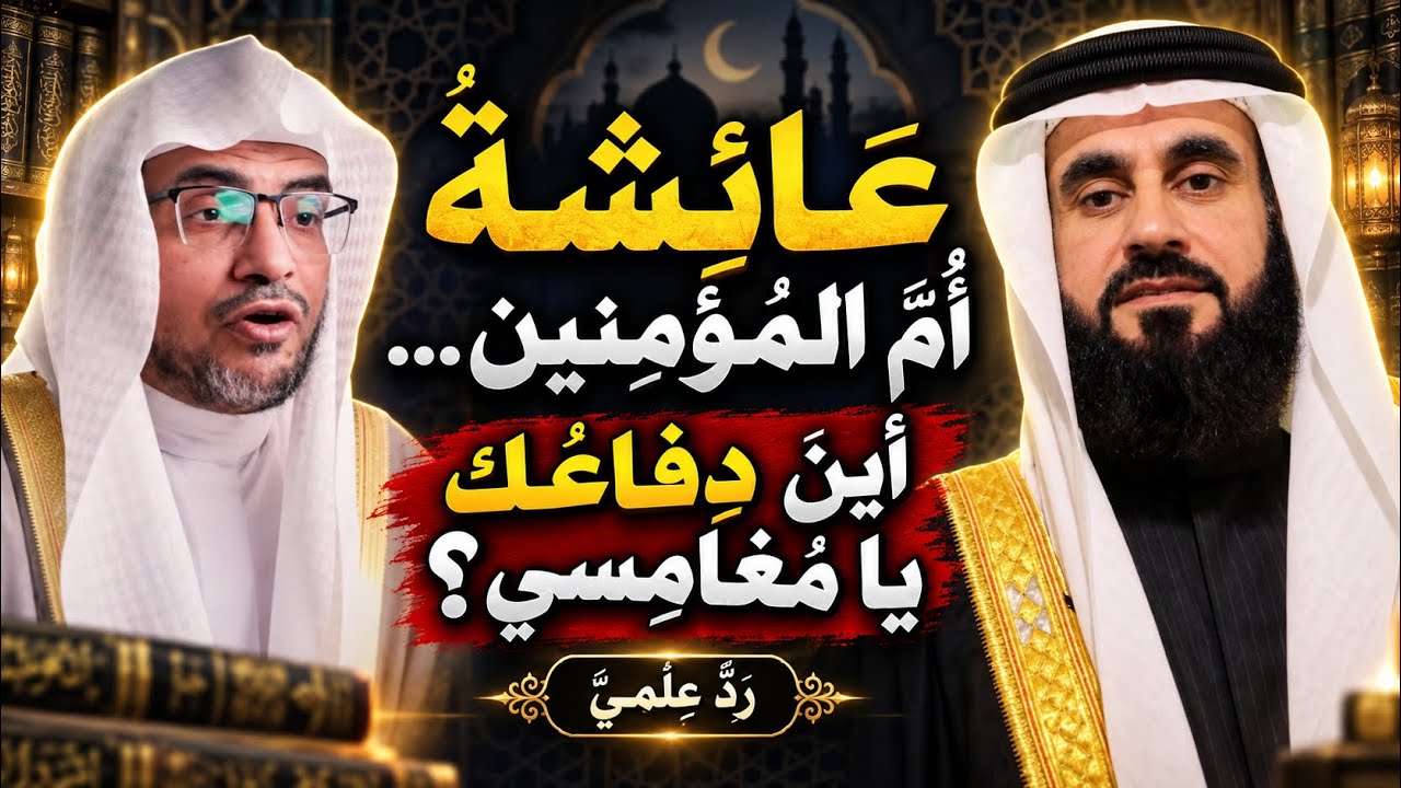 من يطعن في عائشة فهو كافر يامغامسي