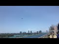 F-16 Cruise Ship Fly-By (Great Sound)