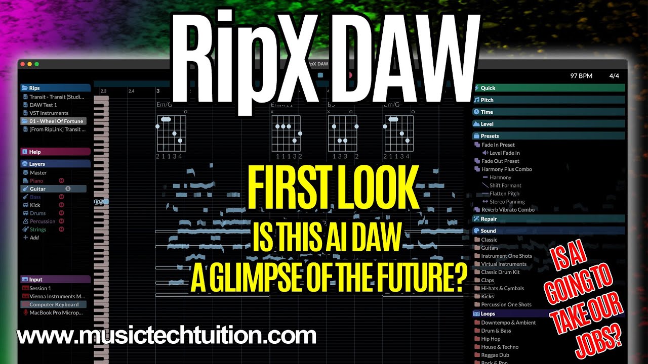 RipX DAW   A Glimpse of the AI Future of DAWs