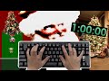 Fiz um jogo de NATAL em 1 HORA!