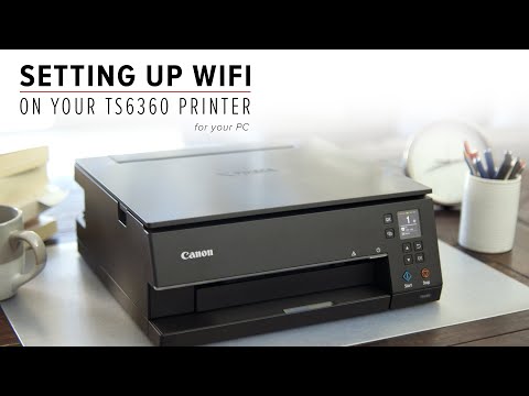 How to connect your Canon PIXMA Home TS6360 or TS6365 to your Windows PC via wi-fi hqdefault