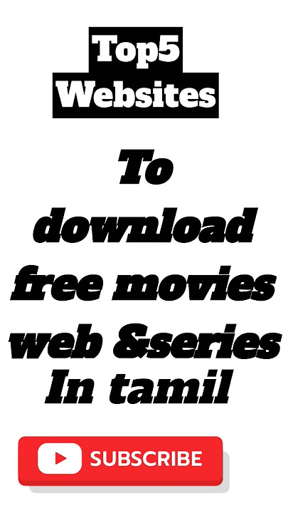 Top5 tamil free movie website #top5 #website #to #download #free #movies #in #tamil #magoos manda