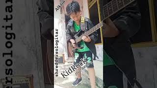 Alklin; Mainkan Solo Gitar 🎸 #sologitar #metalrock #videoshort