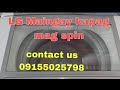 LG Maingay kapag mag spin