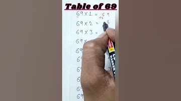 #table trick #maths trick Table 69 ki new trick #short #shorts #shortvideo #shortsvideo #shortsfeed