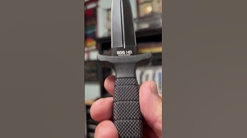 SOG HQ Nightshade Boot Knife Double Edge Dagger Upclose and Personal