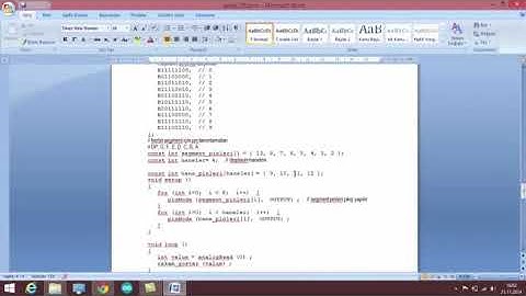 ARDUINO ve ANDROID ile UZAKTAN KONTROL SİSTEMLERİ hane_7_seg