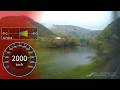 京都から城崎温泉へ時速2000kmで行ってみた What would it look like if you traveled from Kyoto to Kinosaki at 2000 km/h?