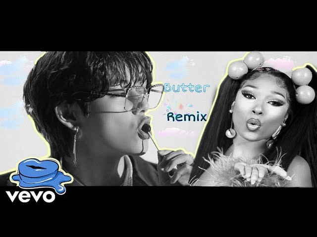 BTS (방탄 소년단) 'Butter (feat. Megan Thee Stallion)' Official Music Video -Butter Remix (Fanmade)