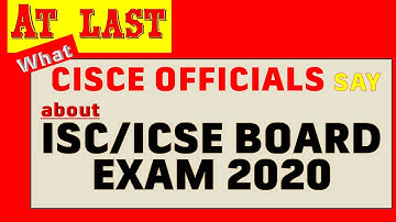 ICSE, ISC Council says Exams will be Held, Schedule to be announced after Lockdown is Lifted