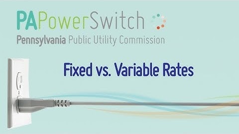 Fixed vs.Variable Rates