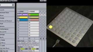 AV Sequencing with Live + VDMX + Monome