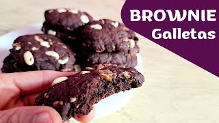 GALLETAS TIPO BOWNIE ( SUPER FACIL DELICIOSAS )