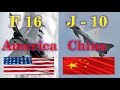 #Comparison of #Chinese #J10 vs #American #F16 Falcon (Block 60)