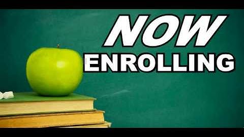 Now Enrolling - MaxxLite LED Signs Video Sample Content