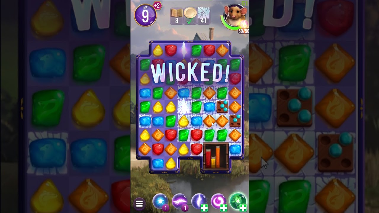 Harry Potter: Puzzles & Spells level 749 no boosters
