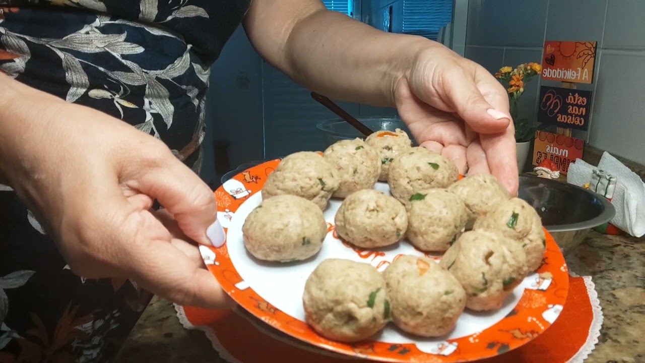 Bolinho de Atum com Batata ( Feito na Airfryer )