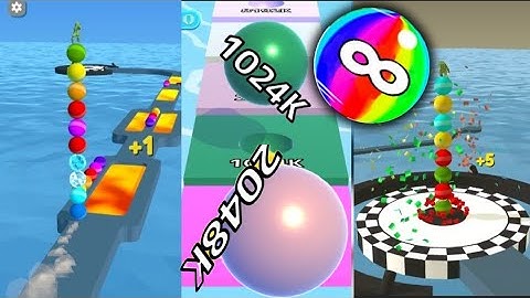 2048 | Stack Rider vs Ball Run Infinity #cutiepie22yt