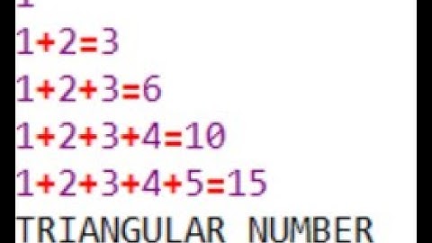 #5 EXAMPLE : C PROGRAM TO CHECK WHETHER A GIVEN NUMBER IS TRIANGULAR NUMBER OR NOT#cprogramming