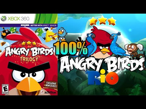 Angry Birds Rio [96] 100% Xbox 360 Longplay